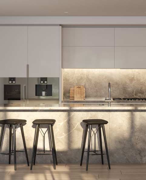 The Mill - Kitchen - Artist Impression